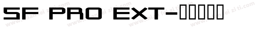 sf pro ext字体转换